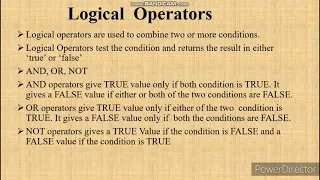 Class-6 Introduction to QBASIC Part-3 Operators and it s type Conditional Statement