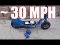 Install a 48V controller 48V battery on a Razor E300 24V Electric scooter