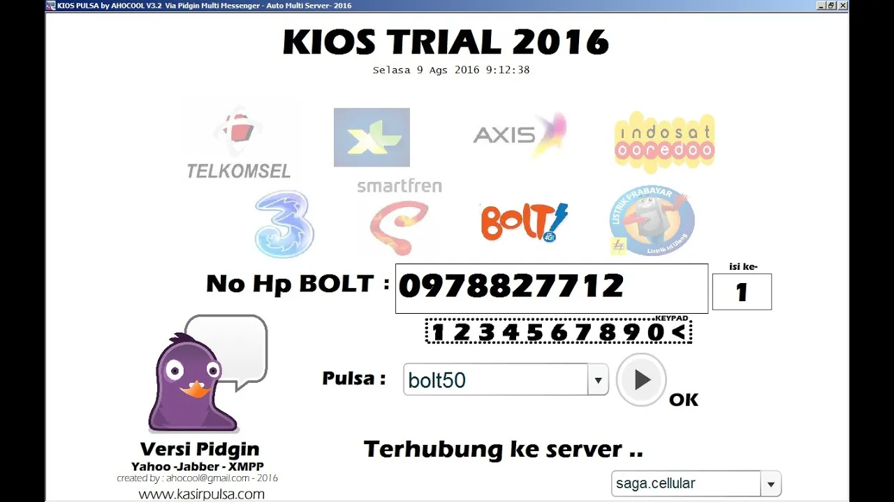 Wow simpel banget! Beginilah cara daftar di KIOS PULSA via aplikasi