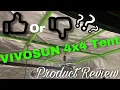 Vivosun 4x4 tent review Should you buy one