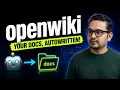 OpenWiki Auto-Generate Docs Your AI Coding Agents Actually Use