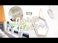 Easy DIY Dorm Decor wall art decorative mirrors and more