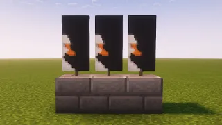 How To Make A Duck Banner In Minecraft