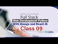 Online Live training On Full Stack Web Development Python With Django and React JS Class 09