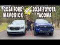 Compact vs Midsize 2024 Toyota Tacoma vs 2024 Ford Maverick Comparison