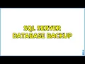 Sql Server Database Backup 2 Solutions