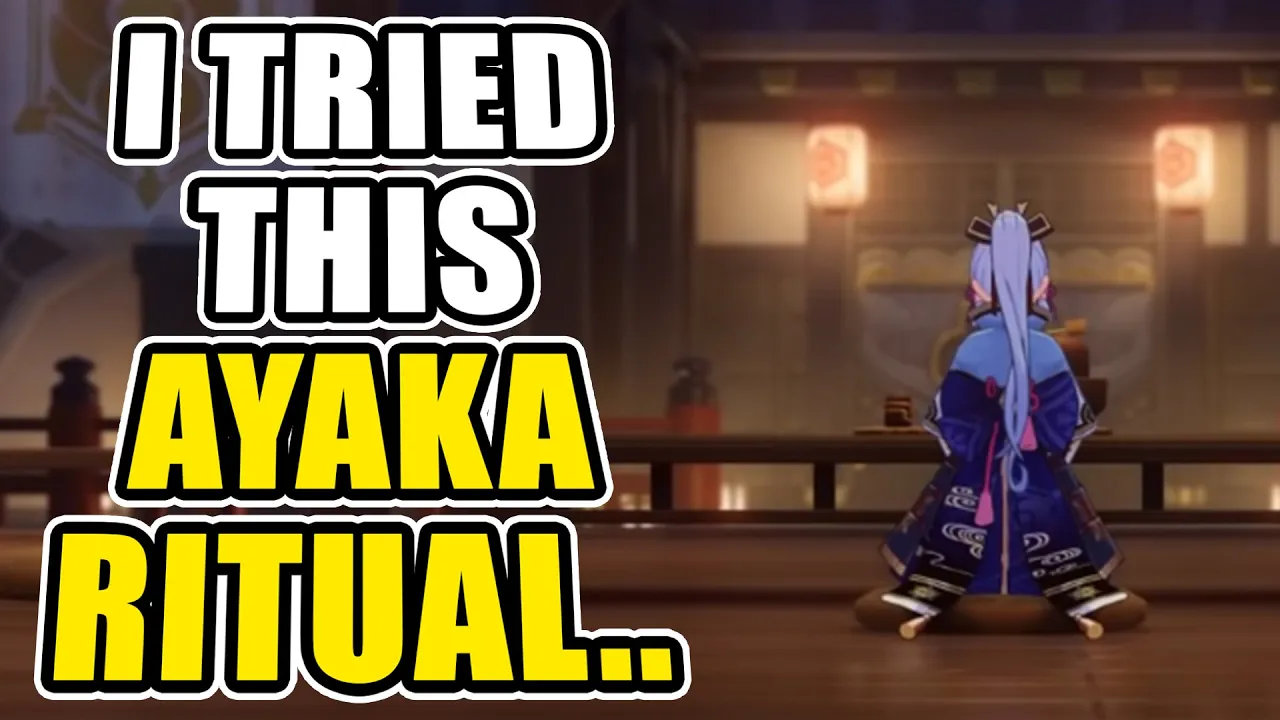 My Ayaka summoning ritual left me speechless.. | Genshin Impact