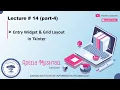 Entry Widget Grid Layout in Tkinter