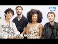 In The Blue Room with the Cast of Daisy Jones The Six Prime