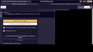 Python List Comprehension By Building A Case Converter Program Steps 12 To 23
