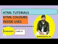 HTML COLOURS CLASS-15