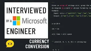 Currency Conversion Interview Problem Python