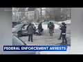 Witnesses describe violent arrests by federal agents