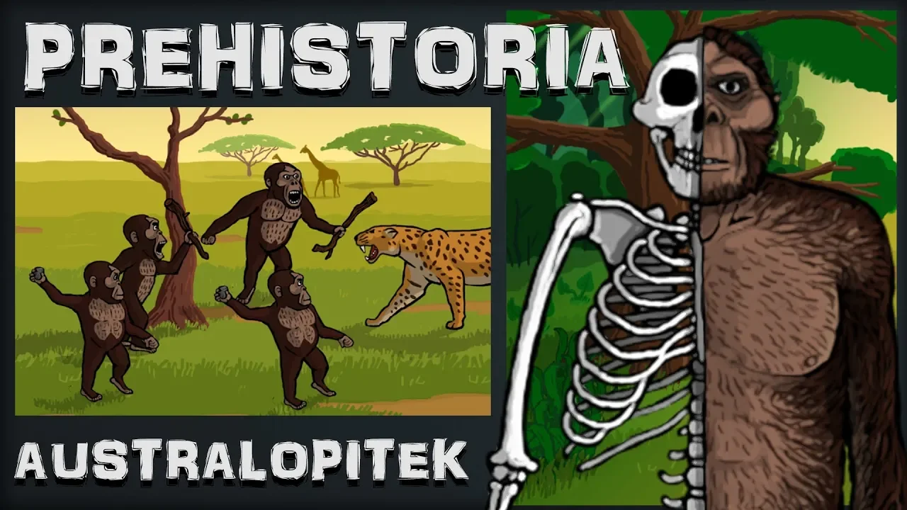 Australopitek - Chodząca "Małpa" - Prehistoria - Odc.2 - Historia na Szybko