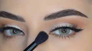 فيديو تعليمي بمكياج ولااسهل وفرشاة واحدة فقط للمبتدئين Easy Tut For Beginners With A Brush Only  فيديو تعليمي بمكياج ولااسهل وفرشاة واحدة فقط للمبتدئين Easy Tut For Beginners With A Brush Only