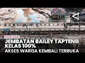 Lagu Jembatan Bailey di Tapteng selesai 100%, akses warga perlahan kembali pulih
