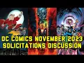DC Comics November 2023 Solicitations Discussion