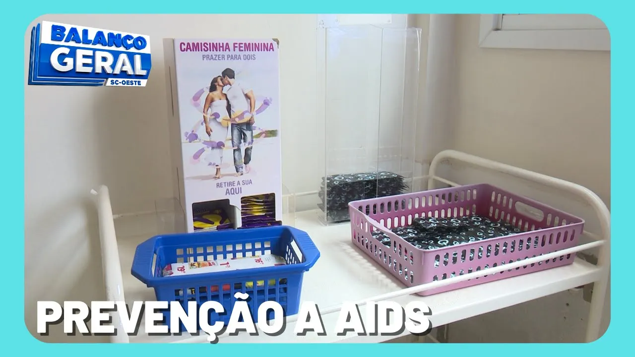 Secretaria de Saúde de Chapecó e Gapa realizam ações de prevenção a Aids