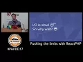 Pushing the limits with ReactPHP - PHP Developer Day 2017