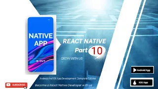 React Native Course Part 10 Touchable opacity in React Native Mobile App
