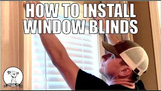 How to Install Window Blinds - Cordless Faux Wood Blind Install