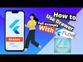 Drawer complete simple design example by Flutter How to use drawer in example by Flutter speed code