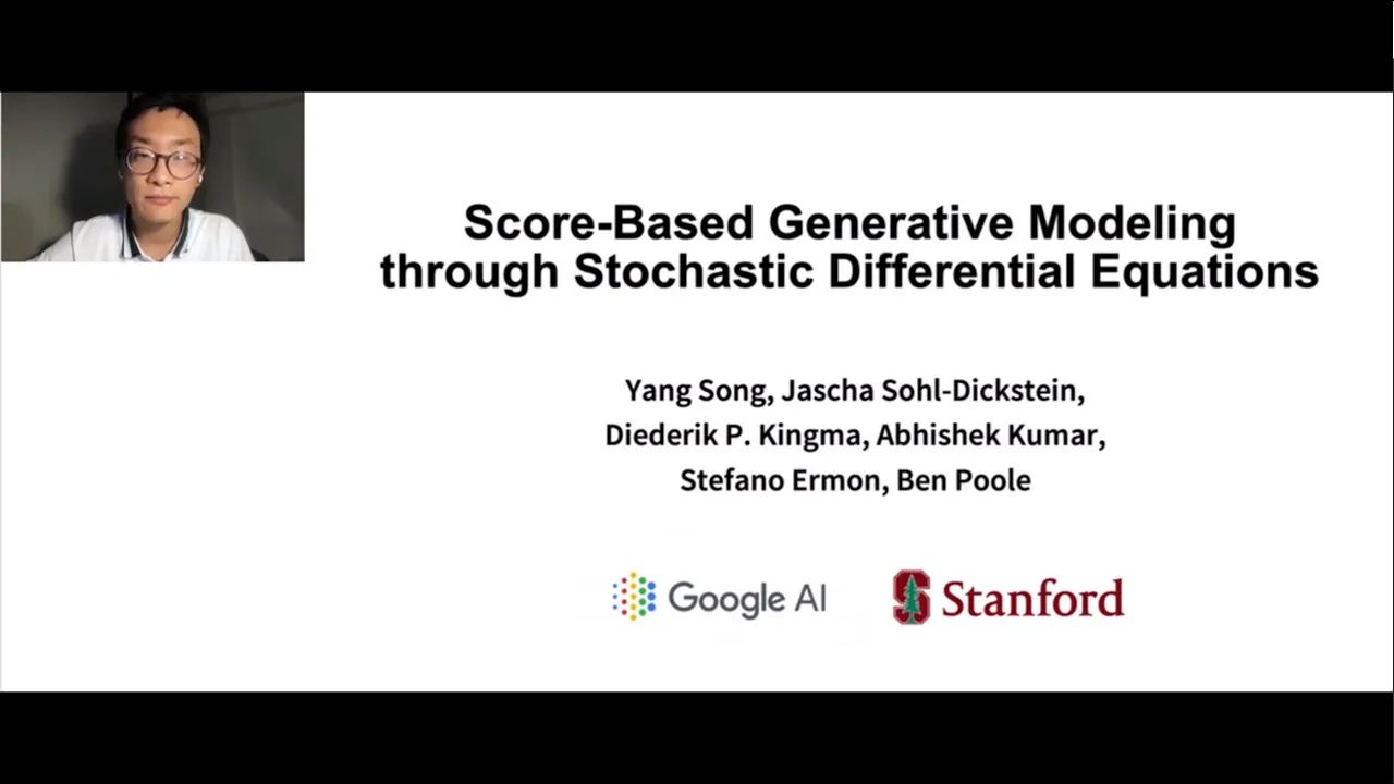 Score Based Generative Modeling through Stochastic Differential Equations Best Paper | ICLR 2021