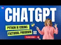 Python - Chat GPT Python factorial program the future is here for developers