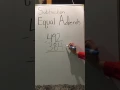 Equal Addends Subtraction