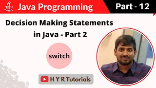 P12 - Decision Making Statements switch in Java Core Java