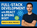 Full-Stack Development with React Spring Boot Live Project