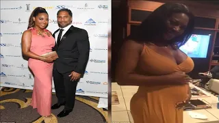Kenya Moore 47 shows off her growing baby bump on Instagram