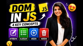 JavaScript DOM Manipulation classList Attributes Create Elements