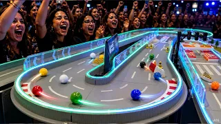 15 METROS DE CAOS 🤯 Bolinhas de Gude | Campeonato de Eliminação em 5 Pistas