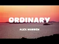 [1 HOUR] Alex Warren - Ordinary (Lyrics)