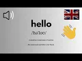 Download Lagu How to Pronounce Hello Correctly-English With Zee