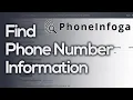 Find basic information from a phone number using PhoneInfoga