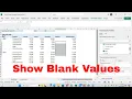 How to Have Pivot Tables Show Items Even When There is No Data Customize Empty Cells in Pivot Table