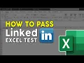 How to Pass Pass LinkedIn Excel Test for Job Interview - Step-by-Step Guide
