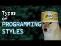 Types of Programming Styles