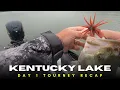Kentucky Lake Bassmaster Open Day 1 Recap