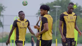 KIKOSI KILIVYOFANYA MAZOEZI KUELEKEA MECHI YA KIRAFIKI DHIDI TA ST. GEORGE KUTOKA ETHIOPIA 