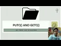 ACP Putc and Getc function in File in C language