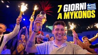 7 GIORNI A MYKONOS !! TANTO CIBO E TANTO VENTO !!
