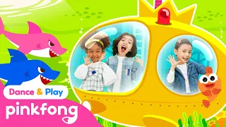 Under the Sea 🌊|Dance Along with Baby Shark|Catchy Kids Song|Pinkfong Dance & Play Official