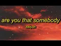 Download Lagu Aaliyah - Are You That Somebody (TikTok Remix) Lyrics | baby girl i'm the man from the big va