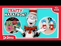 Crafty Marathon How to Make Handmade Crafts At Home Crafty Fun With Cat in the Hat Dr Seuss