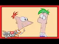 Download Lagu Phineas and Ferb Cartoon Comes to Life! 🖌 | How NOT To Draw | @disneychannelanimation