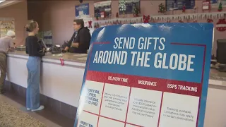 Behind the scenes of holiday shipping at a San Diego post office