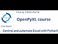 Control Excel with Python OpenPyXL course